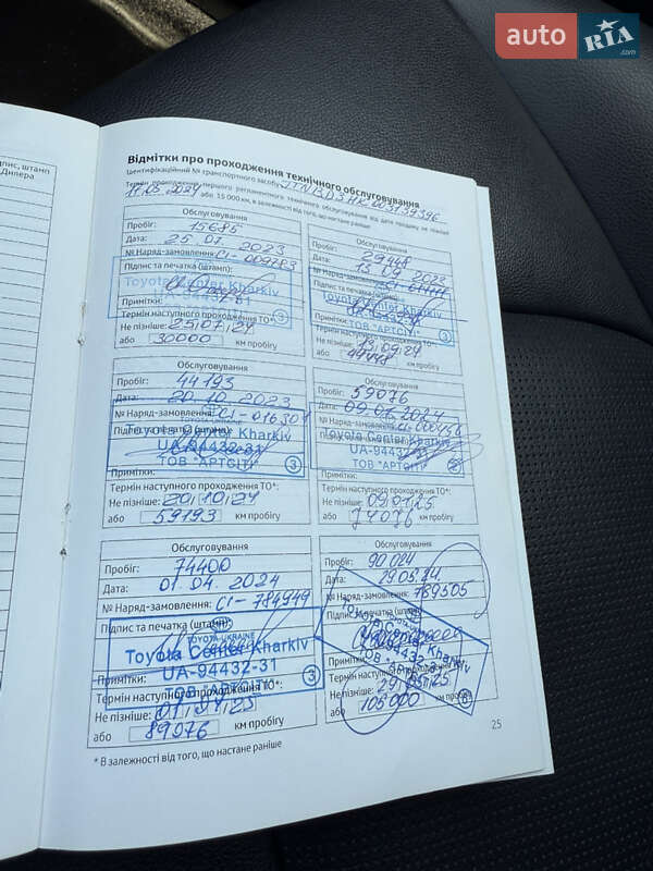 Седан Toyota Camry 2023 в Полтаве