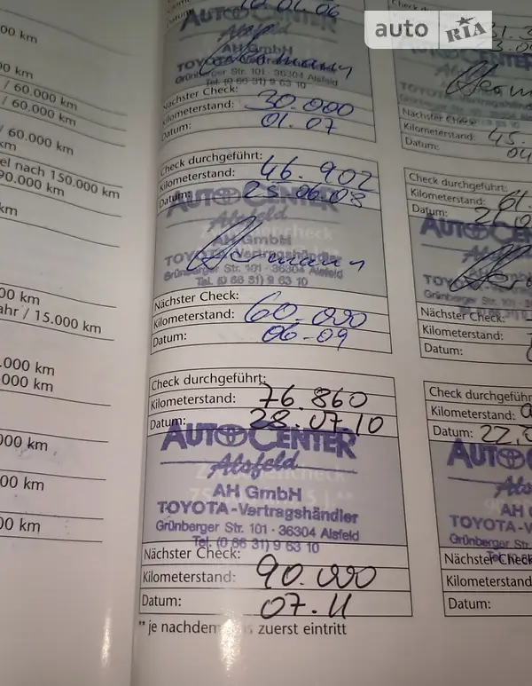 Хэтчбек Toyota Corolla 2004 в Одессе документ 3 фото Хэтчбек Toyota Corolla 2004 в Одессе документ