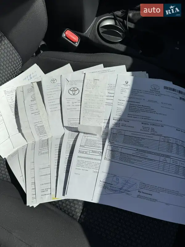 Седан Toyota Corolla 2016 в Киеве документ