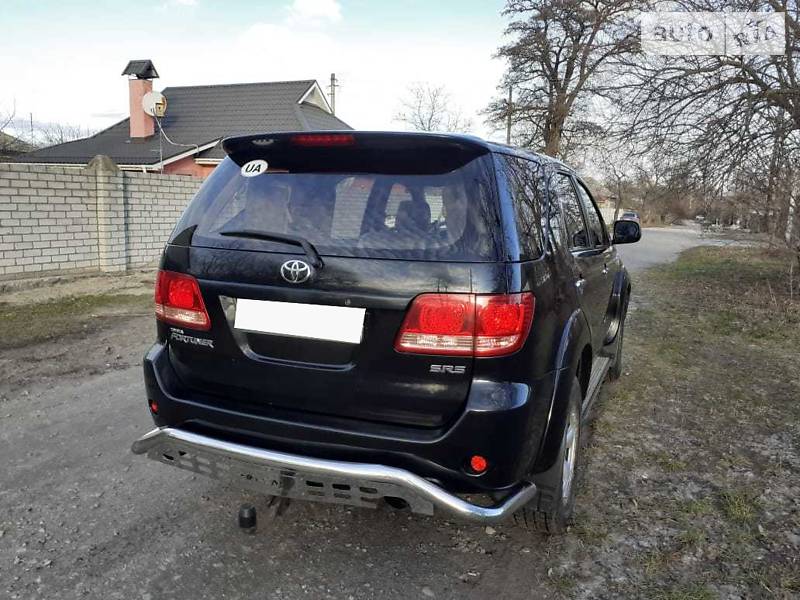 Внедорожник / Кроссовер Toyota Fortuner 2007 в Кременчуге