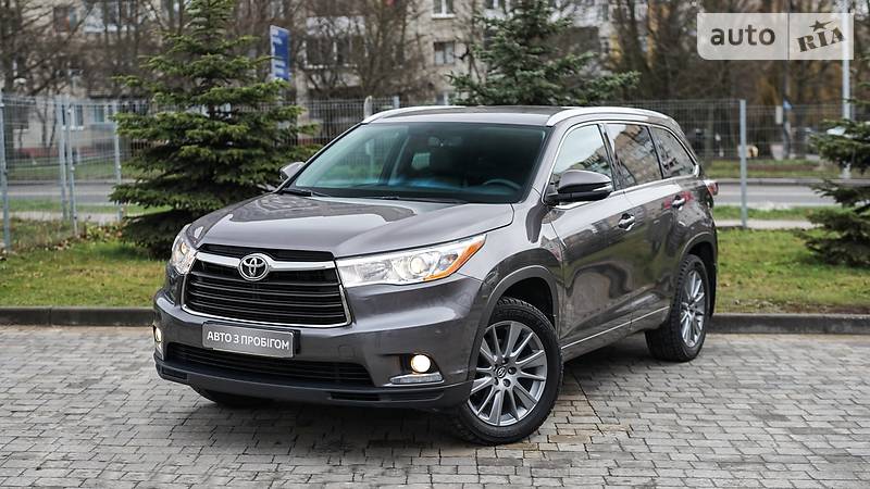 Внедорожник / Кроссовер Toyota Highlander 2016 в Львове
