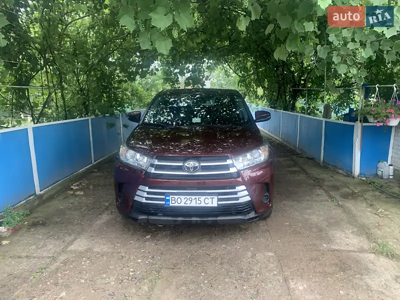 Toyota Highlander 2018