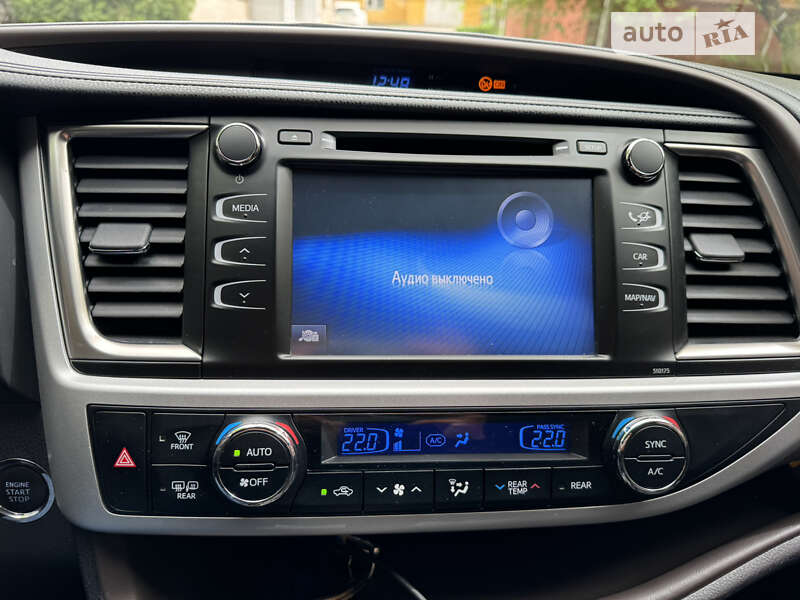 Позашляховик / Кросовер Toyota Highlander 2019 в Дніпрі