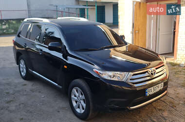 Позашляховик / Кросовер Toyota Highlander 2013 в Хмельницькому