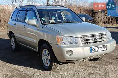 Позашляховик / Кросовер Toyota Highlander 2003 в Чернівцях