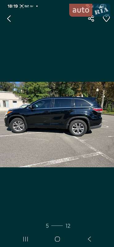 Внедорожник / Кроссовер Toyota Highlander 2015 в Харькове