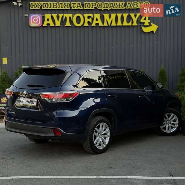 Внедорожник / Кроссовер Toyota Highlander 2014 в Днепре