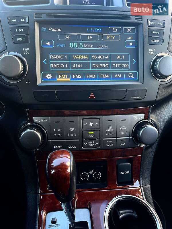 Внедорожник / Кроссовер Toyota Highlander 2013 в Днепре фото 27 Внедорожник / Кроссовер Toyota Highlander 2013 в Днепре