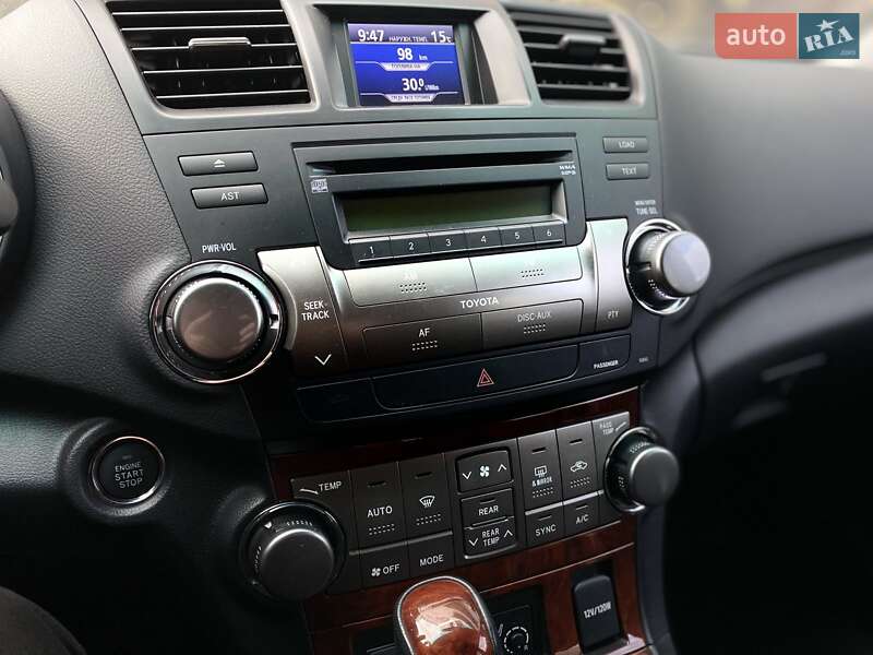 Внедорожник / Кроссовер Toyota Highlander 2012 в Одессе фото 18 Внедорожник / Кроссовер Toyota Highlander 2012 в Одессе