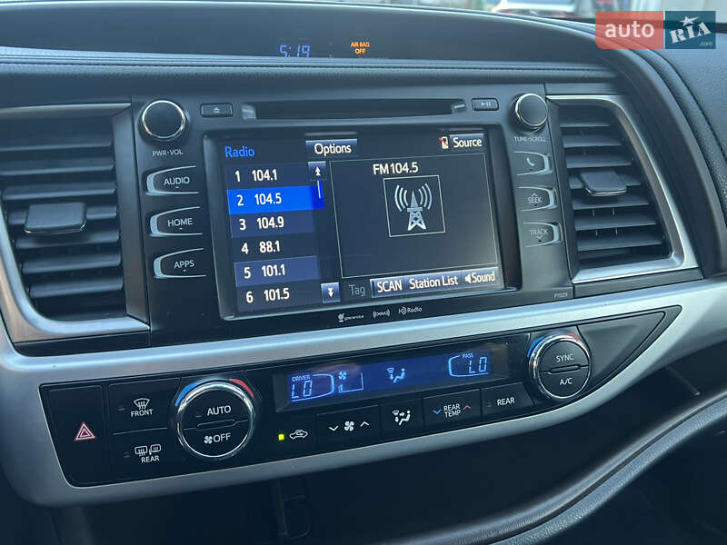 Внедорожник / Кроссовер Toyota Highlander 2017 в Хмельницком фото 45 Внедорожник / Кроссовер Toyota Highlander 2017 в Хмельницком