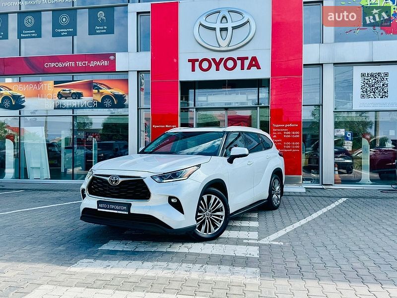Toyota Highlander, фото з оголошення