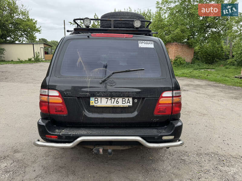 Внедорожник / Кроссовер Toyota Land Cruiser 2001 в Полтаве