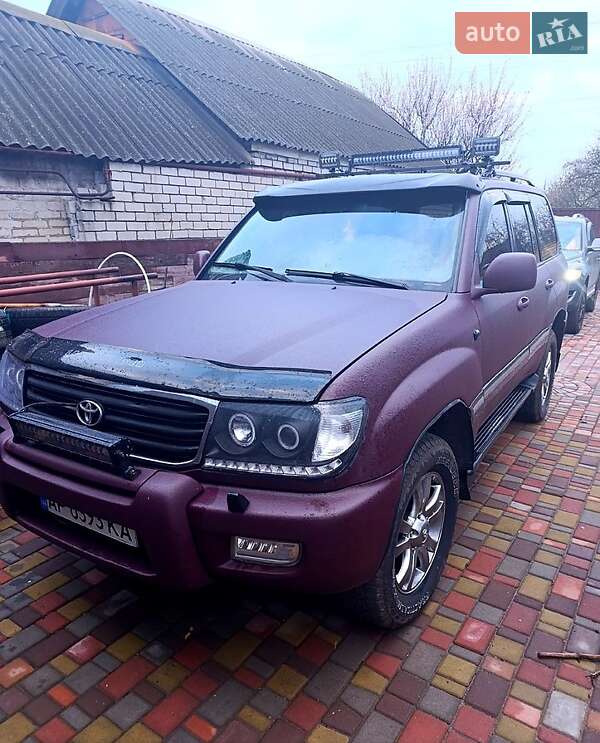Внедорожник / Кроссовер Toyota Land Cruiser 1998 в Запорожье