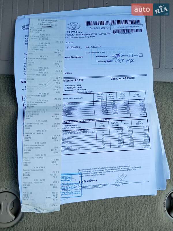 Позашляховик / Кросовер Toyota Land Cruiser 2014 в Києві фото 33 Позашляховик / Кросовер Toyota Land Cruiser 2014 в Києві