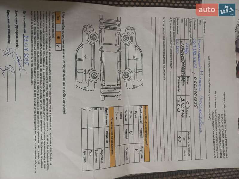 Внедорожник / Кроссовер Toyota Land Cruiser 2012 в Калуше