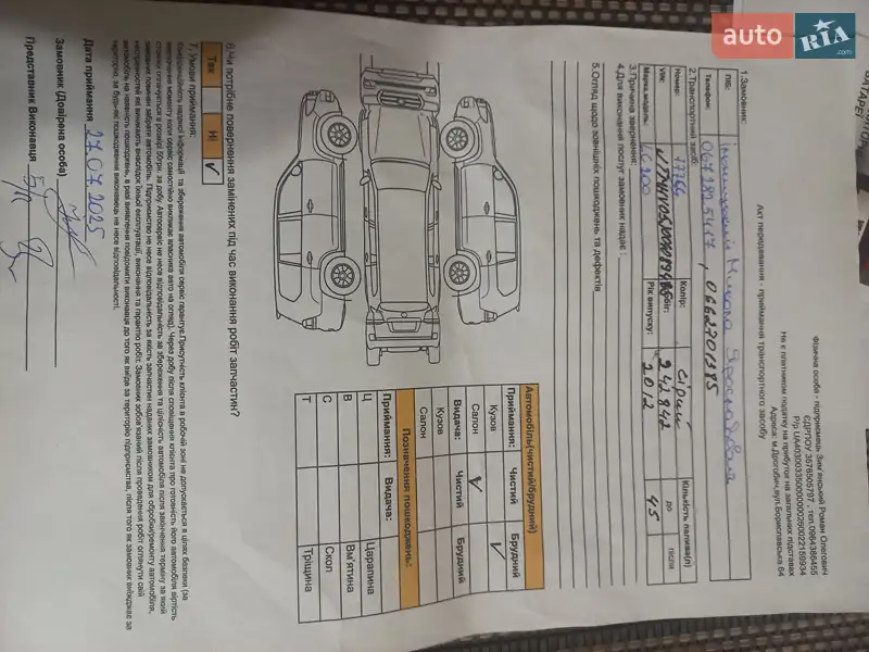 Внедорожник / Кроссовер Toyota Land Cruiser 2012 в Калуше документ