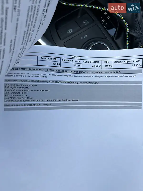 Внедорожник / Кроссовер Toyota RAV4 2019 в Киеве документ