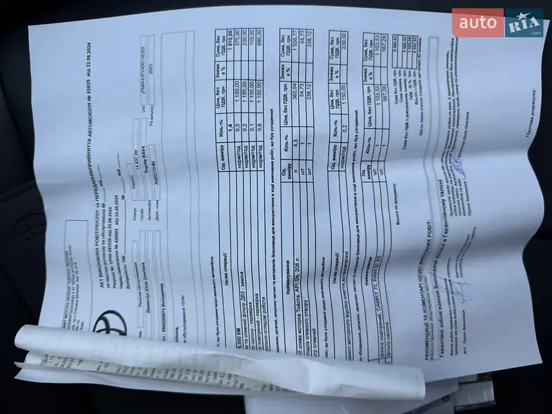 Позашляховик / Кросовер Toyota RAV4 2023 в Києві документ