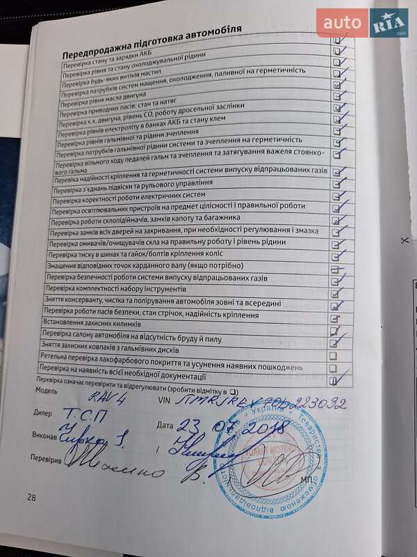 Внедорожник / Кроссовер Toyota RAV4 2018 в Киеве