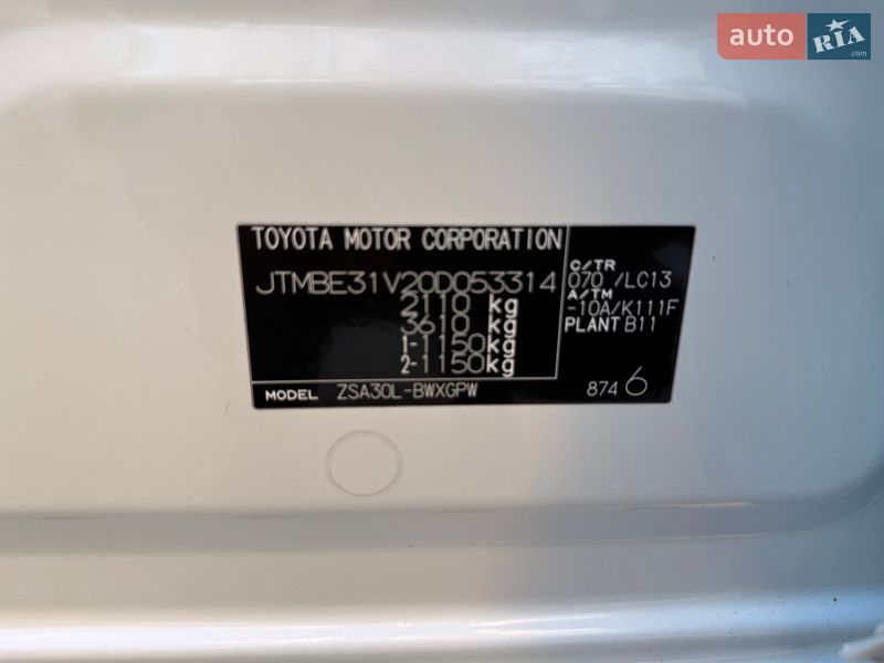 Позашляховик / Кросовер Toyota RAV4 2011 в Одесі