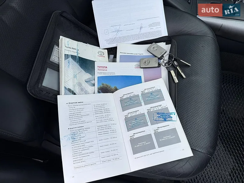 Внедорожник / Кроссовер Toyota RAV4 2008 в Виннице документ
