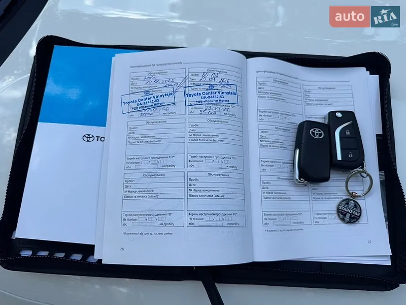 Внедорожник / Кроссовер Toyota RAV4 2020 в Виннице документ
