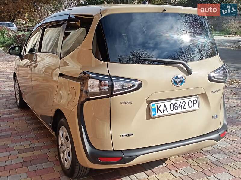 Минивэн Toyota Sienta 2018 в Одессе фото 19 Минивэн Toyota Sienta 2018 в Одессе