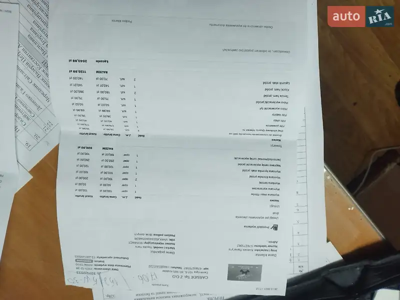 Хэтчбек Toyota Yaris 2011 в Кременчуге документ