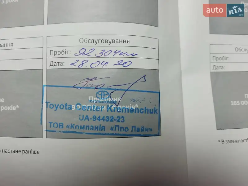 Хэтчбек Toyota Yaris 2011 в Кременчуге документ