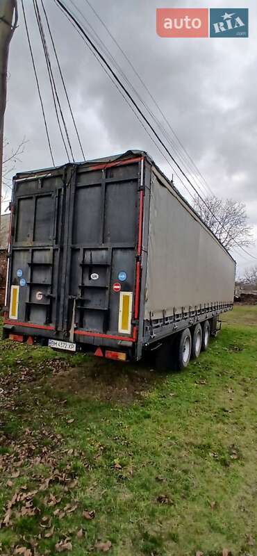 Тентований борт (штора) - напівпричіп Trailer Трейлер 1993 в Охтирці