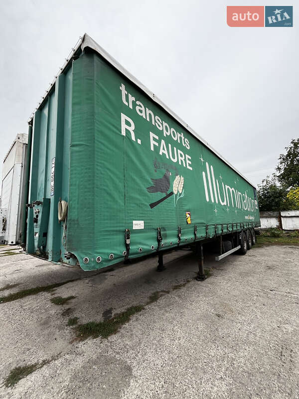 Тентованный борт (штора) - полуприцеп Trailor SDT 2005 в Лубнах