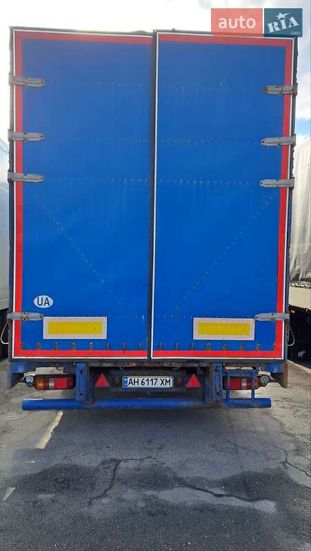 Тентованный борт (штора) - полуприцеп Trailor SYY 1998 в Буче