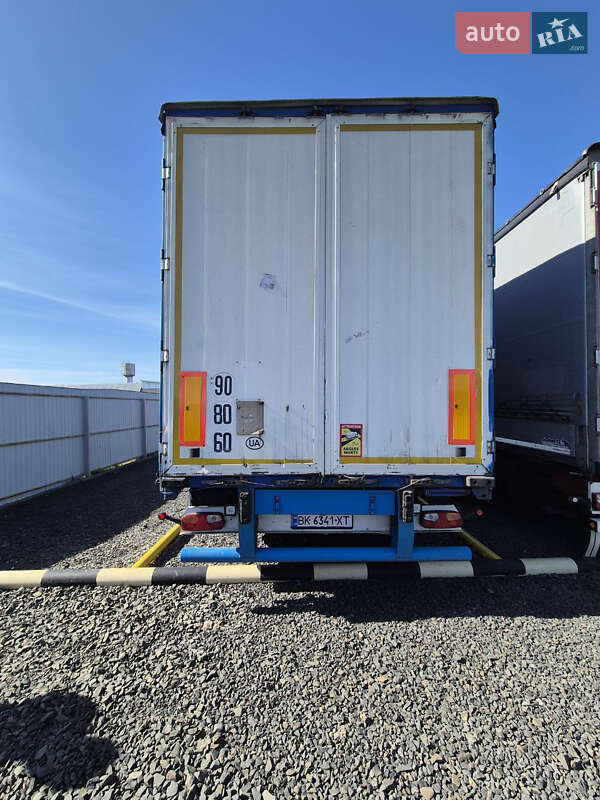 Тентований борт (штора) - напівпричіп Trailor TX 2005 в Рівному фото 2 Тентований борт (штора) - напівпричіп Trailor TX 2005 в Рівному