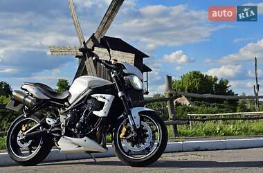 Мотоцикл Без обтікачів (Naked bike) Triumph Street Triple 675 2012 в 