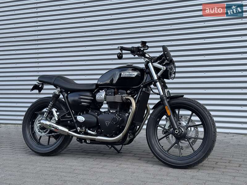 Мотоцикл Без обтекателей (Naked bike) Triumph Street Twin 2018 в 