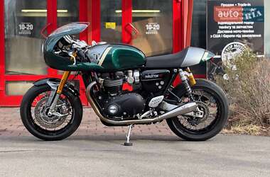 Мотоцикл Без обтекателей (Naked bike) Triumph Thruxton 2022 в 
