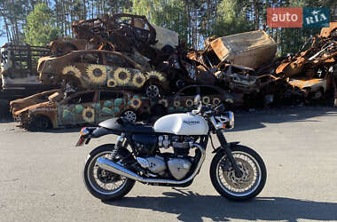 Кафе рейсер Triumph Thruxton 2016 в 