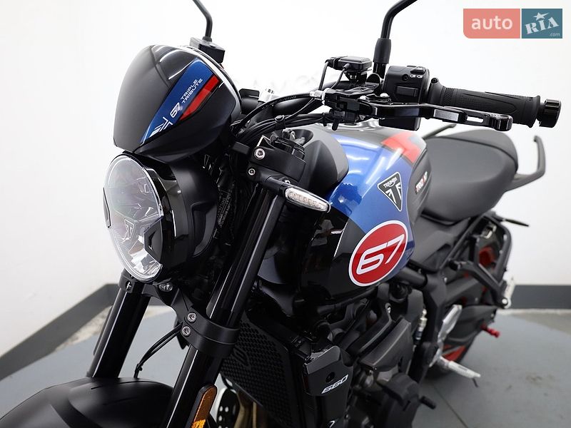 Мотоцикл Без обтікачів (Naked bike) Triumph Trident 660 2025 в Гнівані фото 10 Мотоцикл Без обтікачів (Naked bike) Triumph Trident 660 2025 в Гнівані