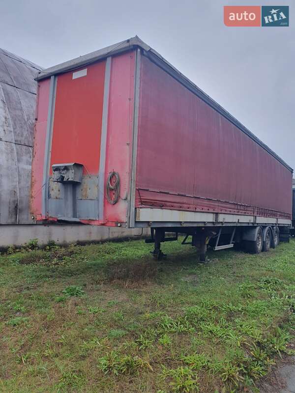 Тентований борт (штора) - прицеп Trouillet SAF 2001 в Малині