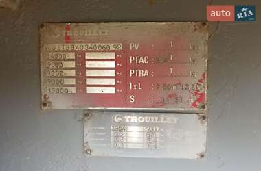 Зерновоз - полуприцеп Trouillet ST 1992 в 