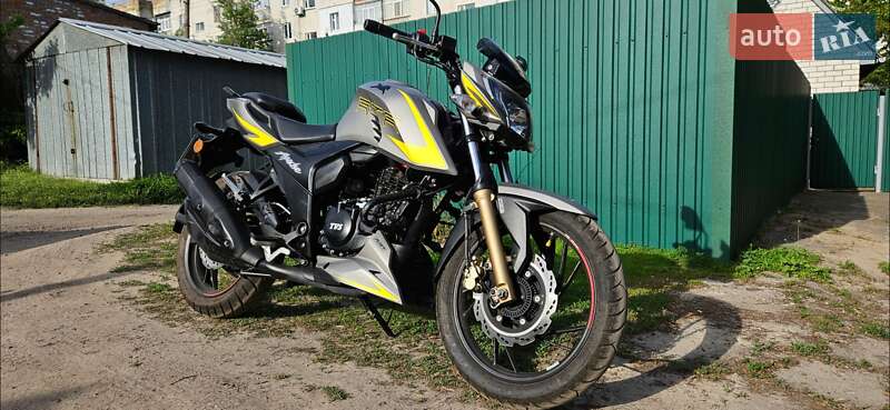 Мотоцикл Без обтекателей (Naked bike) TVS Star Apache RTR 200 2021 в 