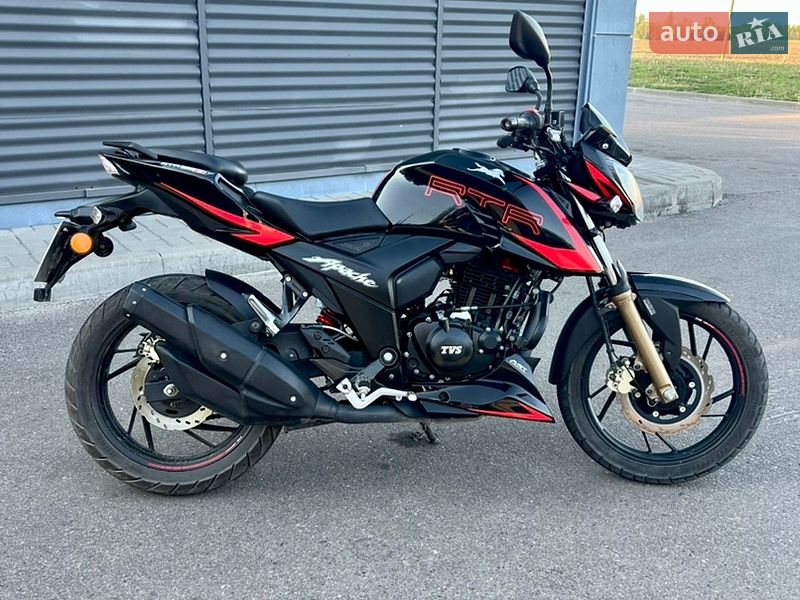 Мотоцикл Без обтікачів (Naked bike) TVS Apache RTR 200 2021 в Градизьку