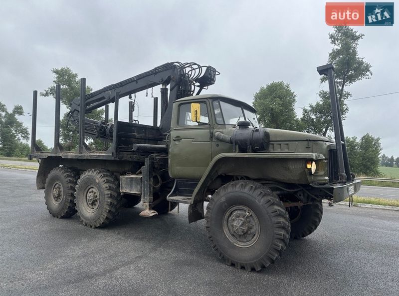 Лесовоз / Сортиментовоз Урал 375 1974 в Ромнах