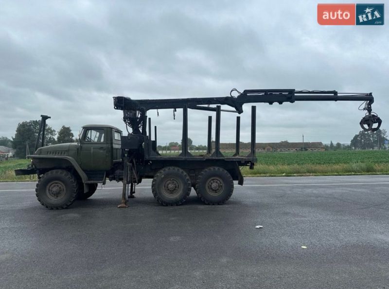 Лесовоз / Сортиментовоз Урал 375 1974 в Ромнах