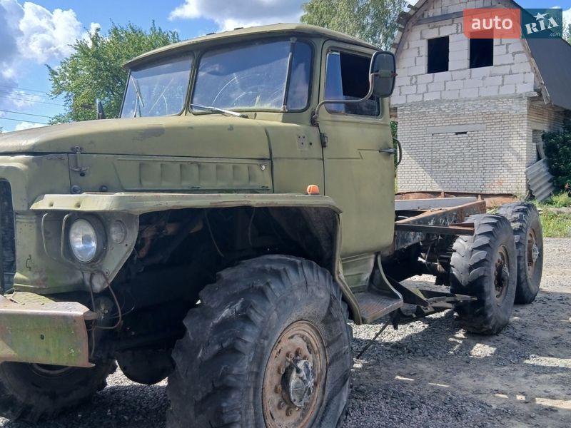 Шасси Урал 375 1979 в Шацке