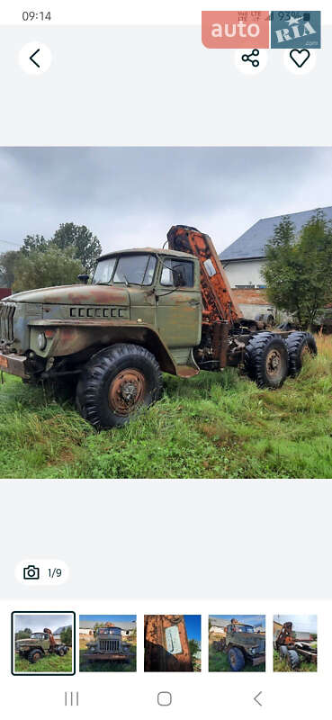 Тягач Урал 4320 1982 в Дрогобыче