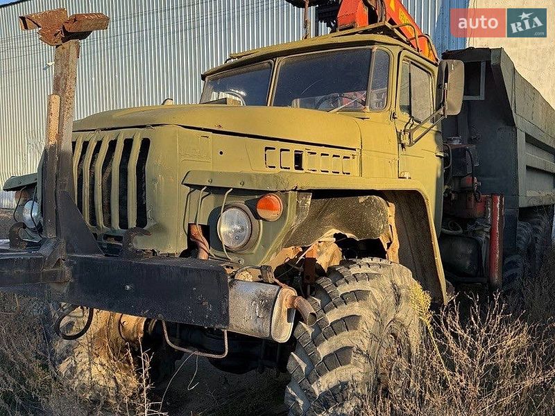 Кран-манипулятор Урал 4320 1984 в Раздельной