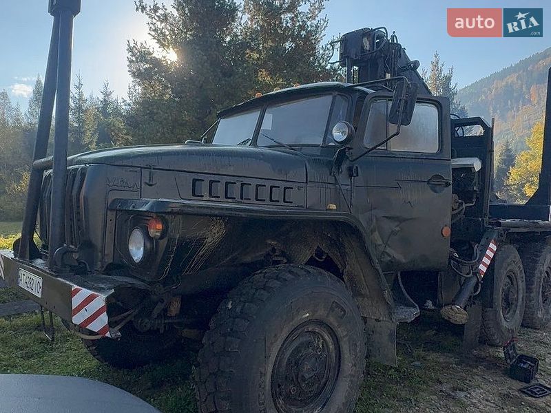 Лесовоз / Сортиментовоз Урал 4320 1988 в Долине