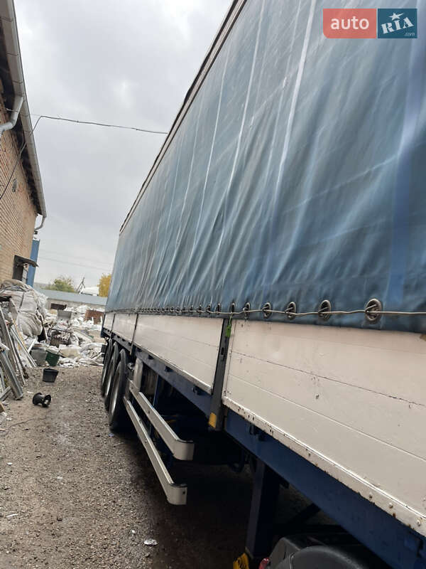 Тентованный борт (штора) - полуприцеп Van Hool 3B0011 1992 в Кропивницком