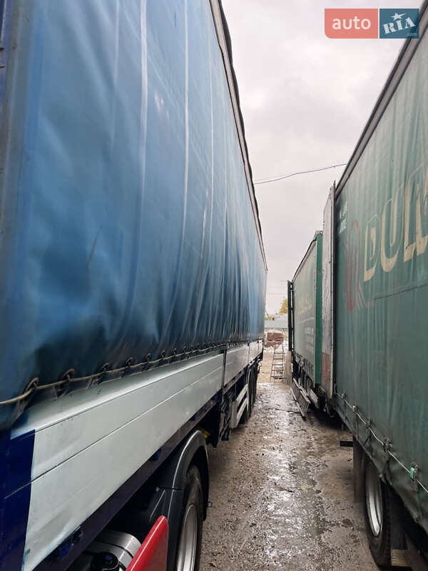 Тентованный борт (штора) - полуприцеп Van Hool 3B0011 1992 в Кропивницком